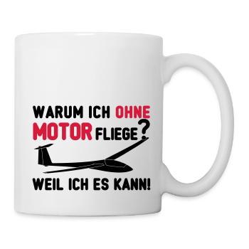 Segelfliegen ohne Motor - Mug - white - Right