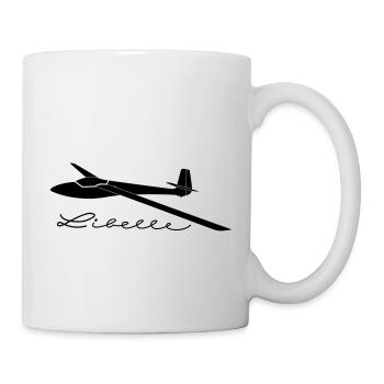 Standard Libelle ohne Winglets - Mug - white - Right