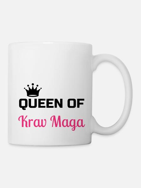 Krav Maga / Krav-Maga / Fight / Martial Art - Mug blanc - blanc