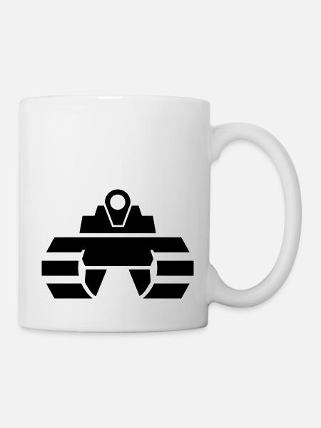 militaire - Mug blanc - blanc