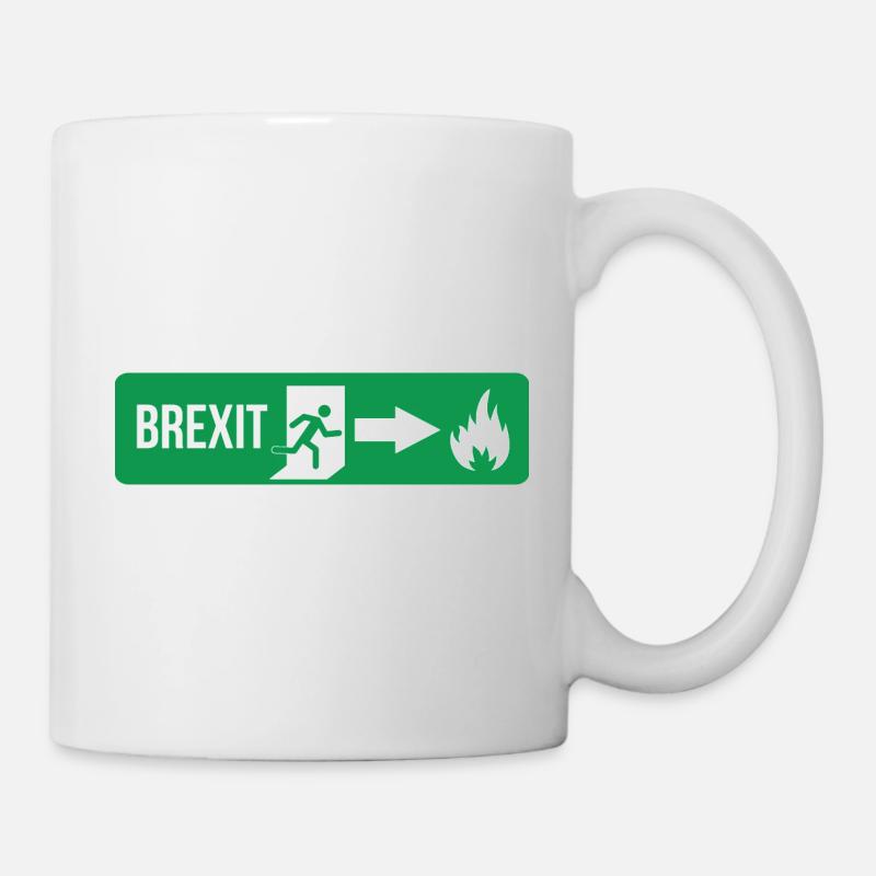 Fire Brexit - Mug - white