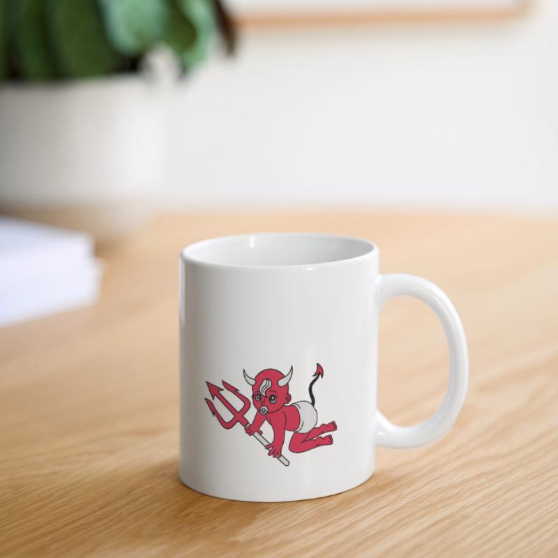 evil devil demon hell devil satan crawling pacifie Mug