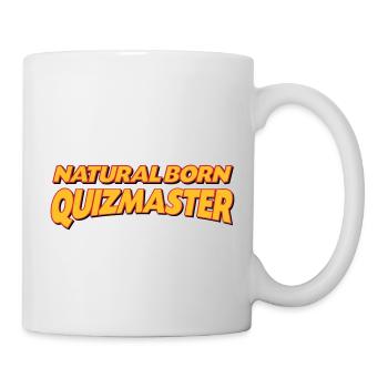 Natural born quizmaster 3col - Mug - white - Right