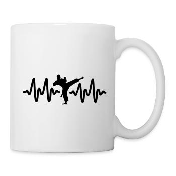 karaté - Mug blanc - blanc - Droite