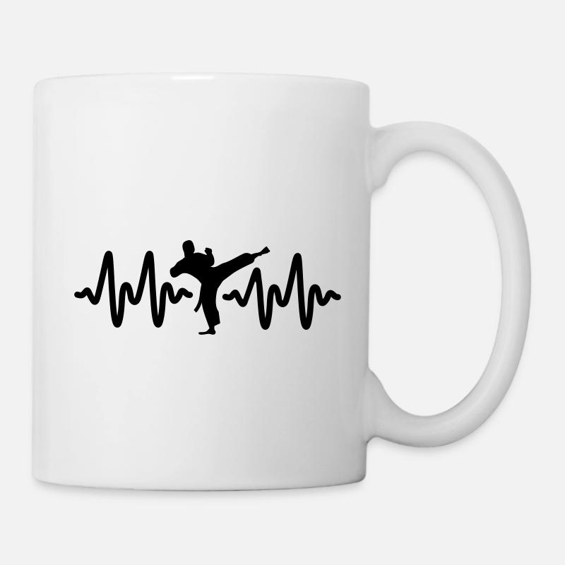 kampfsport - Tasse - Weiß