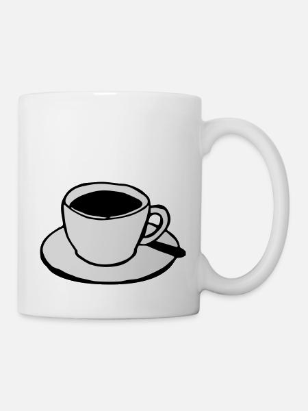 Kaffeetasse - Tasse - Weiß