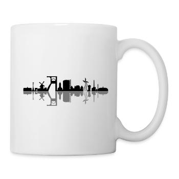 Skyline - Oberhausen - Tasse - Weiß - Rechts