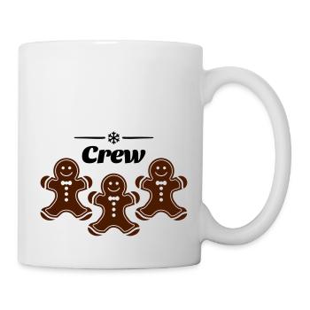 crew lebkuchenmann - Tasse - Weiß - Rechts