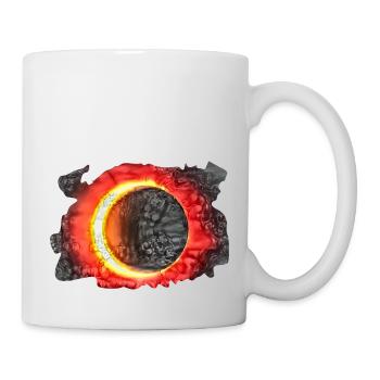 Éclipse solaire super design à offrir - Mug blanc - blanc - Droite
