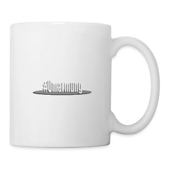 Hashtag Umarmung #umarmung Free Hugs Hug me - Tasse - Weiß - Rechts