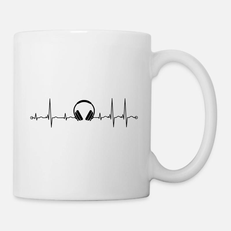 Puls Kopförer - Tasse - Weiß