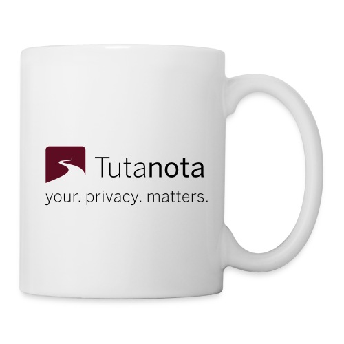 Tutanota- Your. Privacy. Matters. - Mug blanc