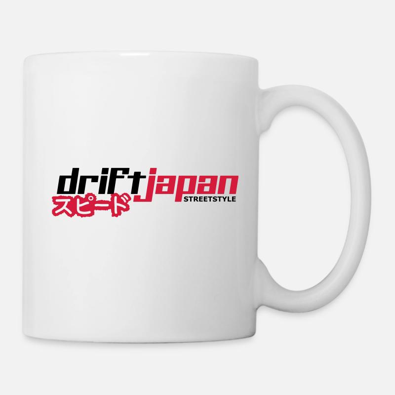 DRIFT JAPAN Apparel Kanji Speed Logo - Mug blanc - blanc