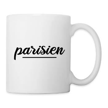 Paris - parisien - Mug blanc - blanc - Droite