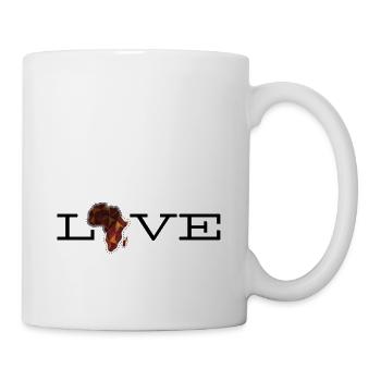 Africa Love - Tasse - Weiß - Rechts