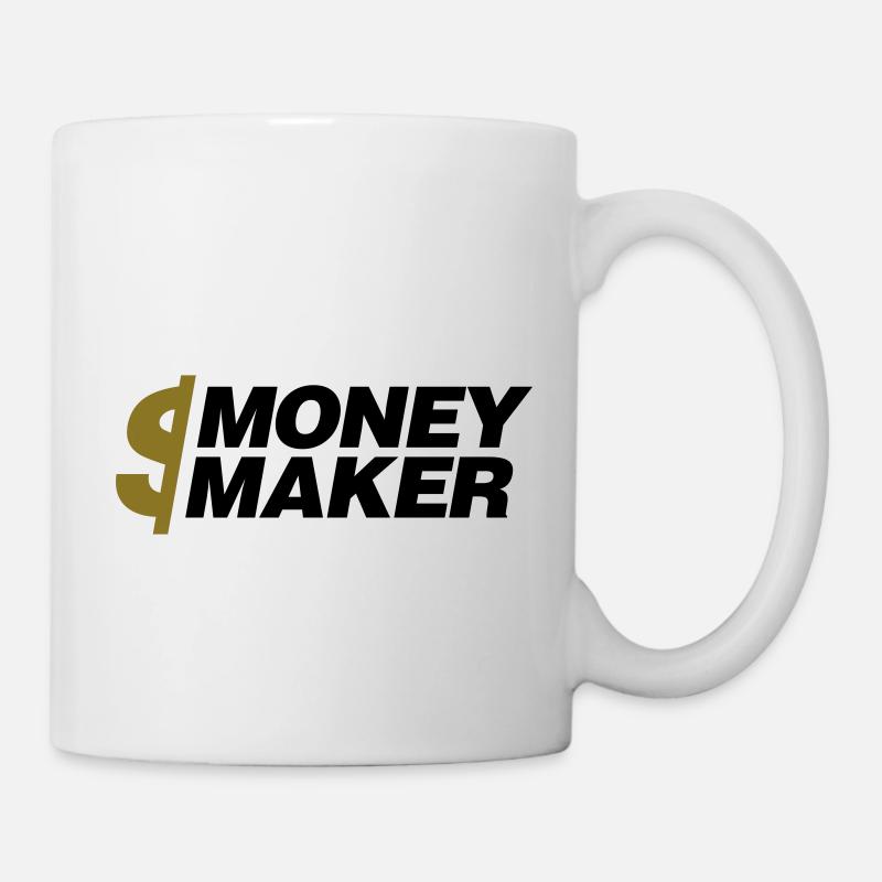 Money maker - Mug - white