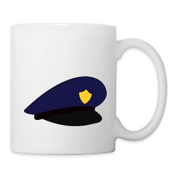 Police hat police hat - Mug - white - Right