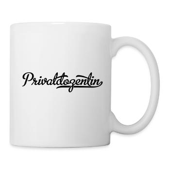 privatdozentin - Tasse - Weiß - Rechts