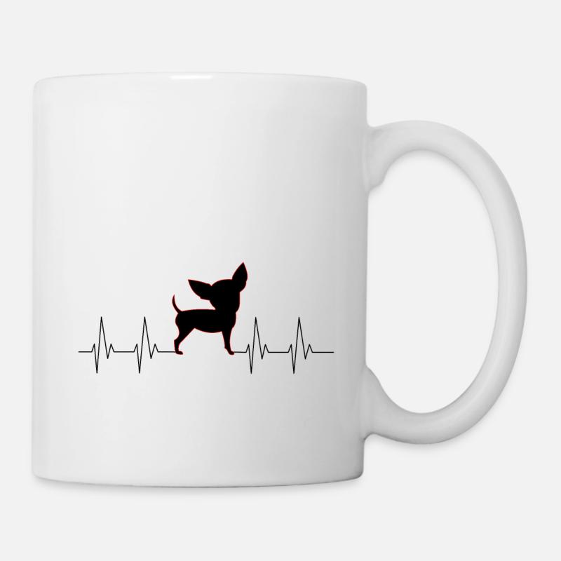 Amour de Chihuahua - Mug blanc - blanc