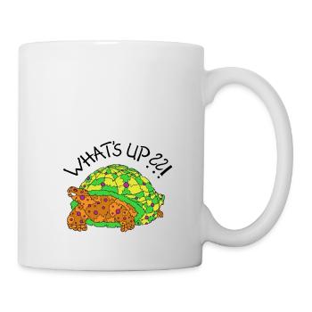Turtle "What ́s up??!" - Mug - white - Right