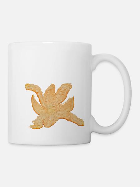 Coquille d’orange - Mug blanc - blanc