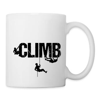 Climbing, sport, climb, climbing, hobby, bouldering - Mug - white - Right