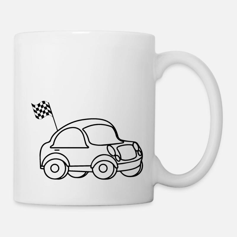 Car car - Mug - white