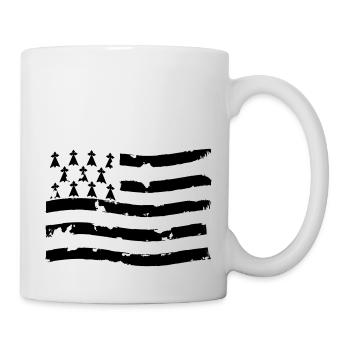 Breton flag - Mug - white - Right