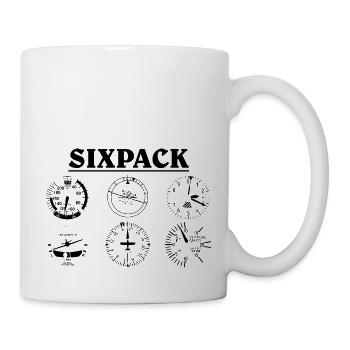 Avion pilote pilote Ultaleichtflieger - Mug blanc - blanc - Droite
