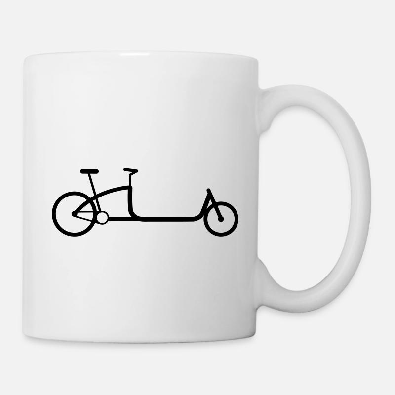 Das ganz große Lastenrad - Tasse - Weiß