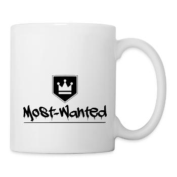 Most Wanted Warzone Gaming Zocken - Tasse - Weiß - Rechts