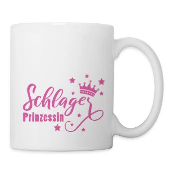 Schlagerprinzessin Schlagerfan Schlager Geschenk - Tasse - Weiß - Rechts