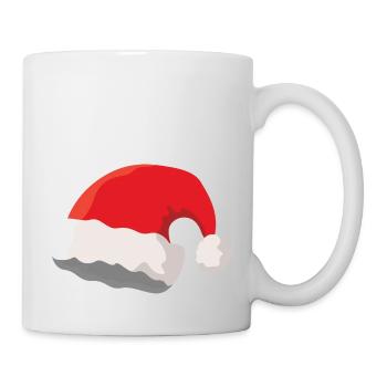Christmas hat - Mug - white - Right