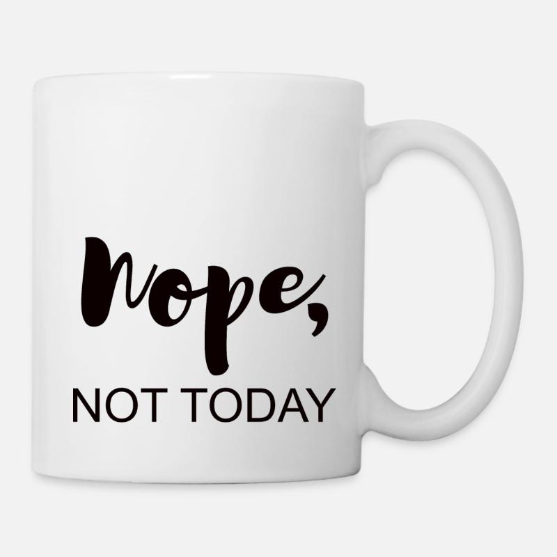 Heute nicht - Tasse - Weiß
