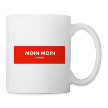 Moin moin Berlin - Mug blanc - blanc - Droite