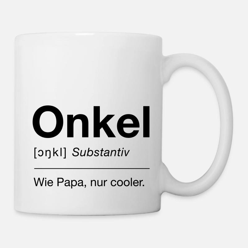 Onkel - Tasse - Weiß