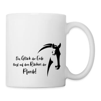 the glueck of the earth - Mug - white - Right