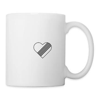 i love autobahn - Tasse - Weiß - Rechts
