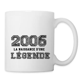 2006 la naissance d'une légende - Mug blanc - blanc - Droite
