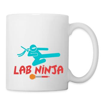 LAB NINJA - TECHNICIEN DE LABORATOIRE MÉDICAL - Mug blanc - blanc - Droite