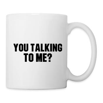 Tu me parles ? citation de film - Mug blanc - blanc - Droite