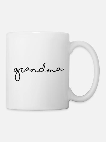Grandma / Oma / Großmutter - Tasse - Weiß