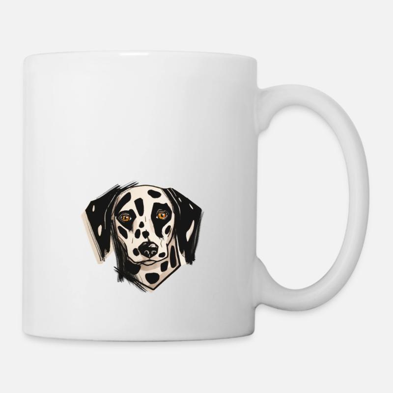 Dalmatien - Mug blanc - blanc