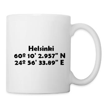 Helsinki - Tasse - Weiß - Rechts