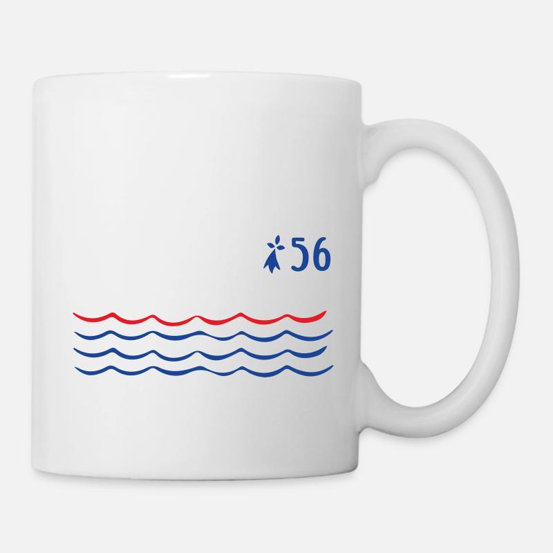 Bretagne 56 - Morbihan - Tasse - Weiß