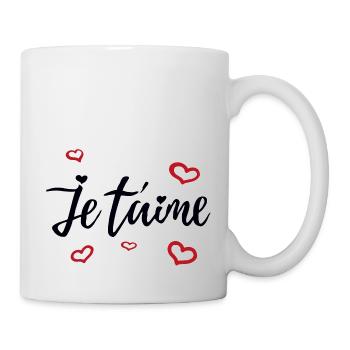 Je taime - Mug blanc - blanc - Droite