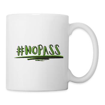 NO PASS - Tasse - Weiß - Rechts