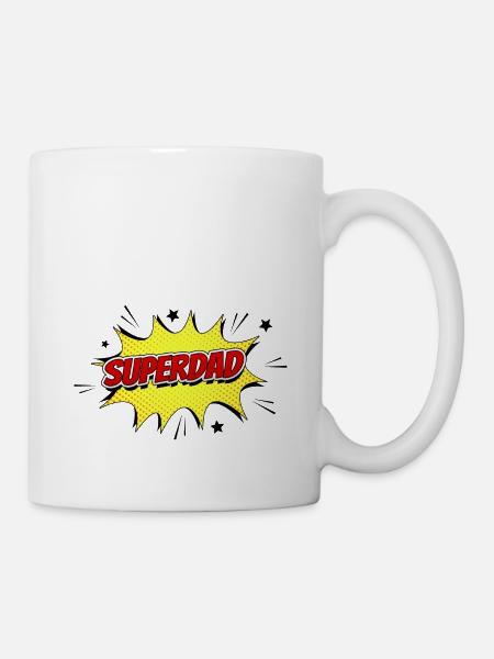 Super Dad - Tasse - Weiß