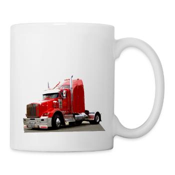 American retro truck - Mug - white - Right