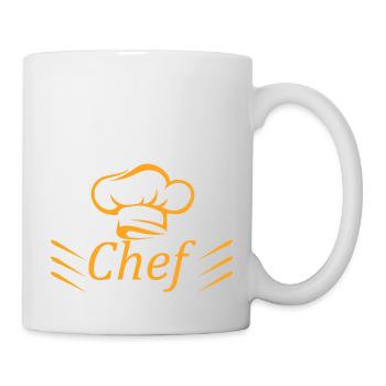 Kochen Koch backen Food Kitchen - Tasse - Weiß - Rechts